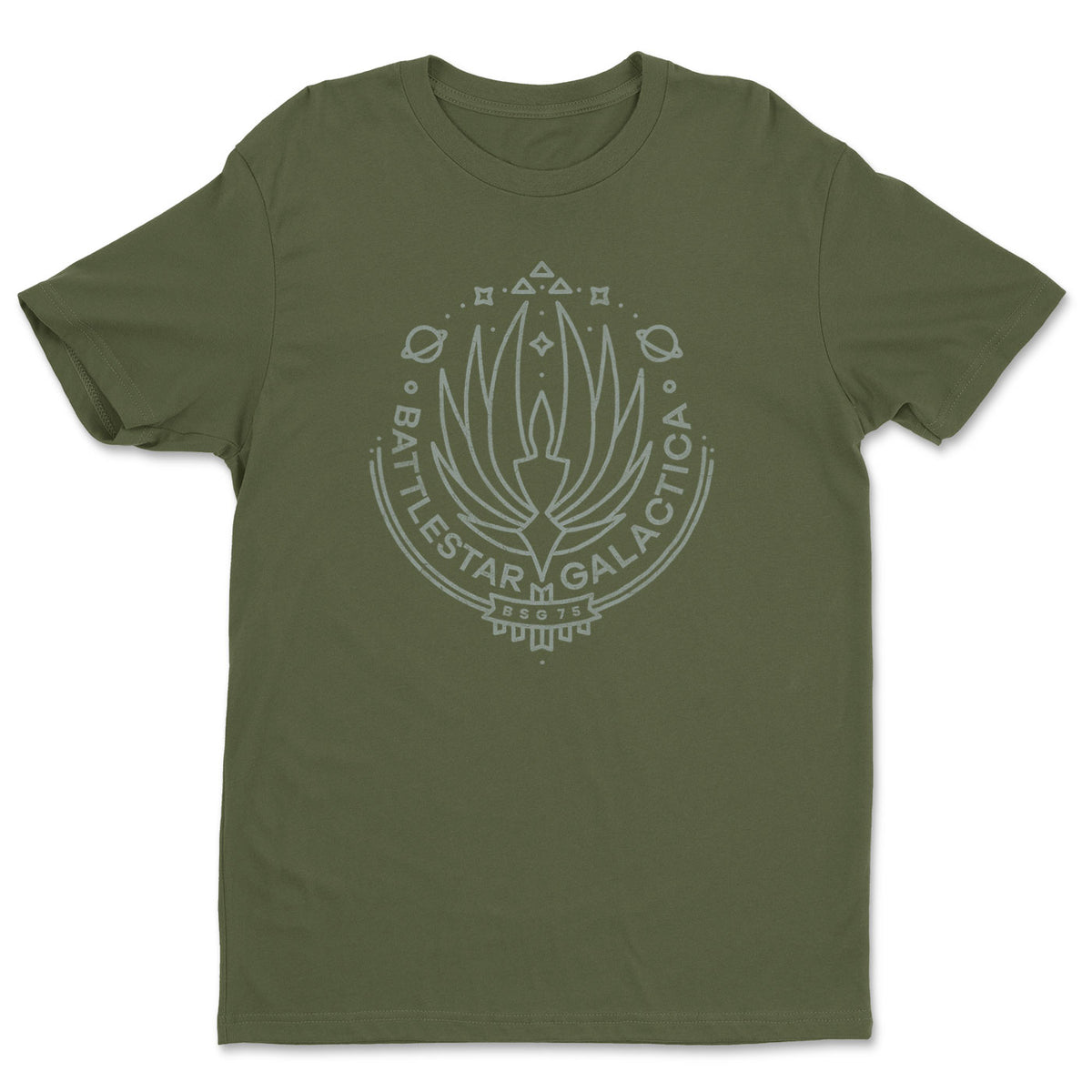 Battlestar Galactica BSG75 Badge T-Shirt