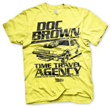 Doc Brown Time Travel Agency T-Shirt