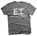 E.T. Extra-Terrestrial Distressed Logo T-Shirt