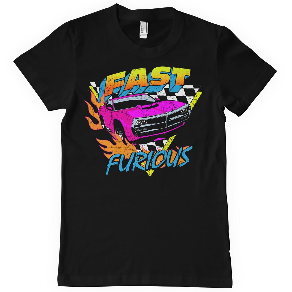 Colorful Car Big & Tall T-Shirt