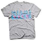 Miami Vice Distressed Logo T-Shirt