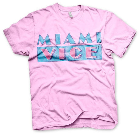 Miami Vice Distressed Logo T-Shirt