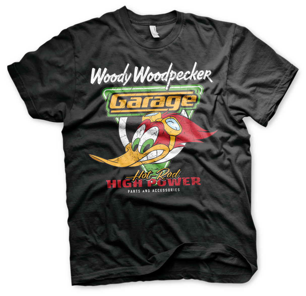 Woody Woodpecker Garage Big & Tall T-Shirt