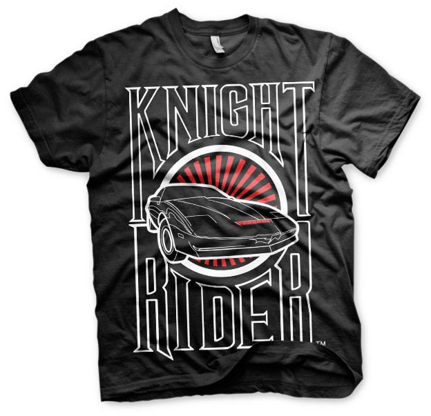 Knight Rider Sunset K.I.T.T. Big & Tall T-Shirt