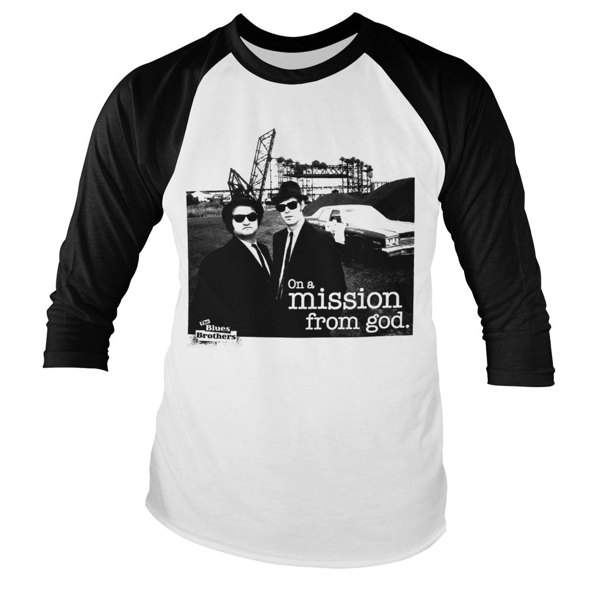 Blues Brothers Photo Baseball Long Sleeve Tee