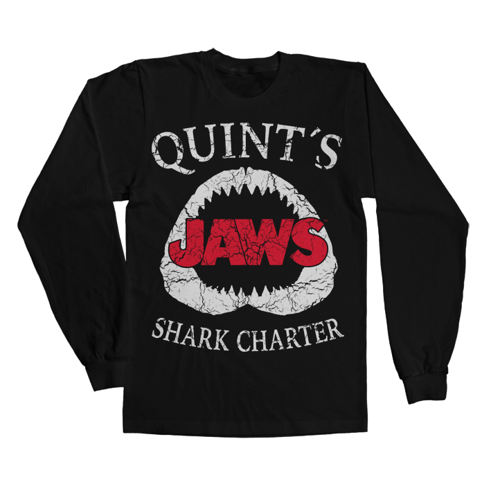 Jaws - Quint´s Shark Charter Long Sleeve Tee