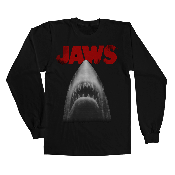 Jaws Poster Long Sleeve Tee