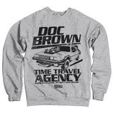 Doc Brown Time Travel Agency Sweatshirt