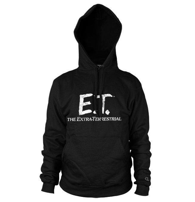 E.T. Extra-Terrestrial Distressed Logo Big & Tall Hoodie