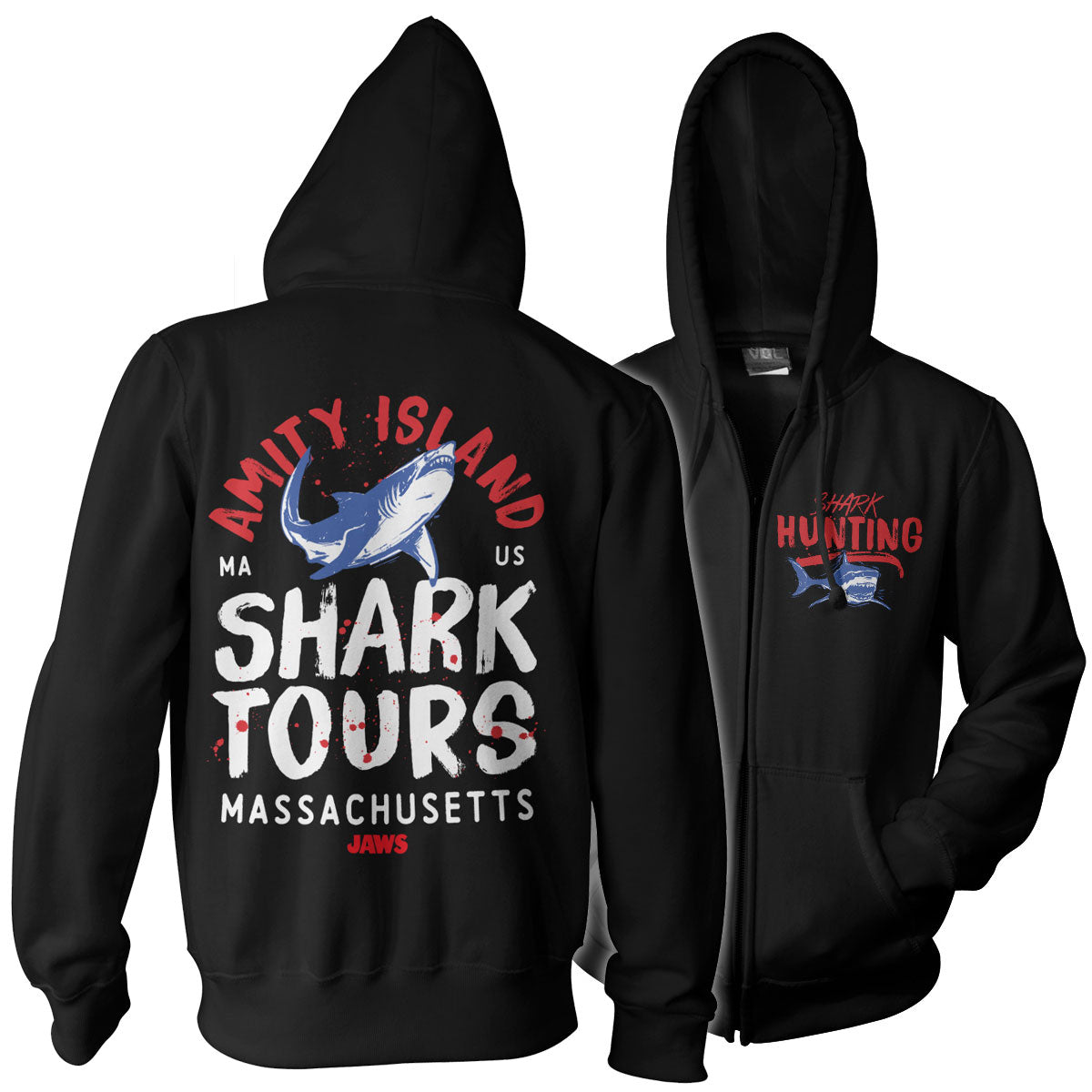 Amity Island Shark Tours Big & Tall Hoodie