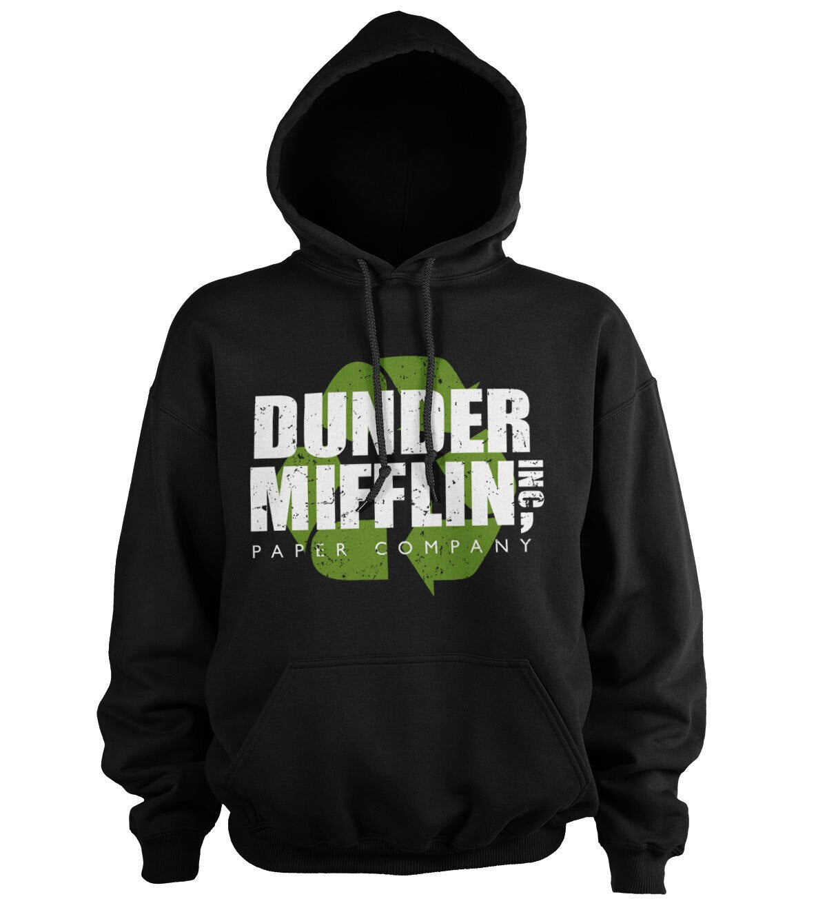 Dunder Mifflin Recycle Logo Big & Tall Hoodie