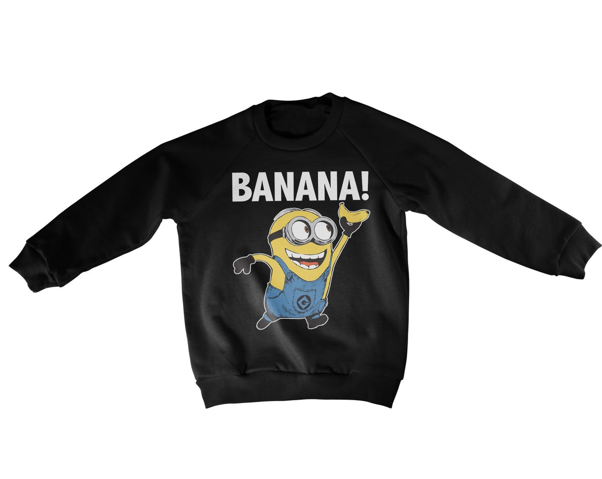 Minions - Banana! Kids Sweatshirt