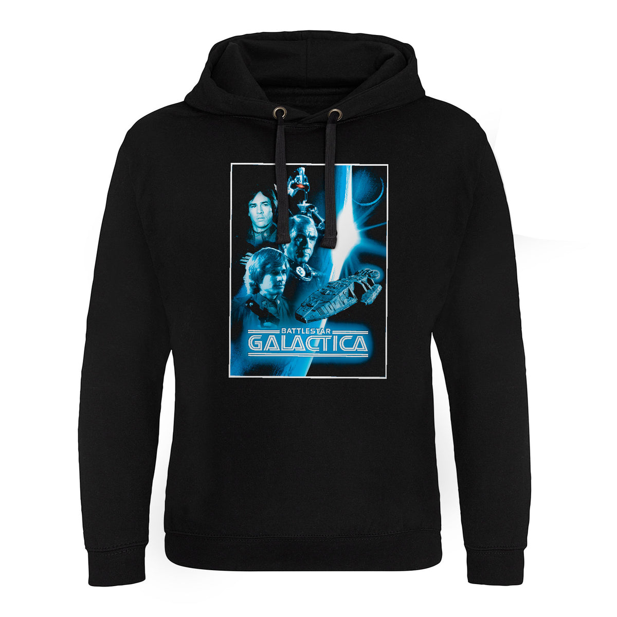 Battlestar Galactica Space Poster Epic Hoodie