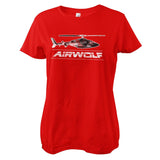 Airwolf Distressed Girly Tee