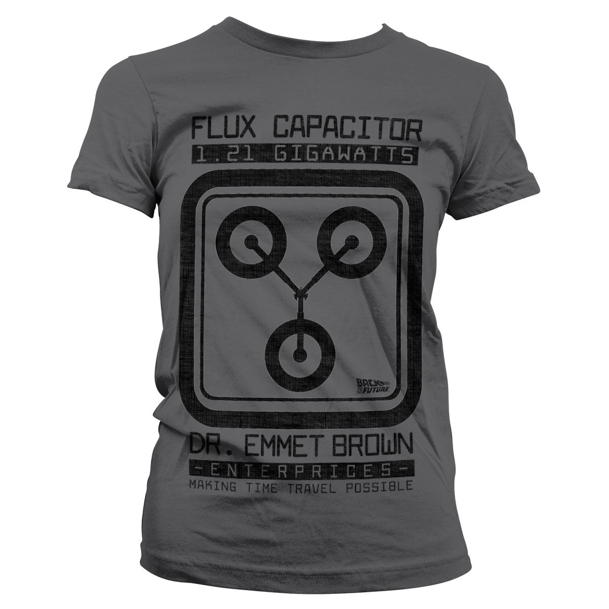 Flux Capacitor Girly Tee