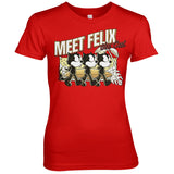 Meet Felix The Cat Girly Tee