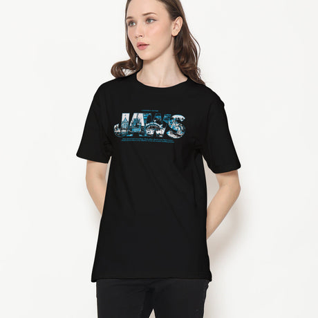 Jaws Logo Scenes Girly Tee