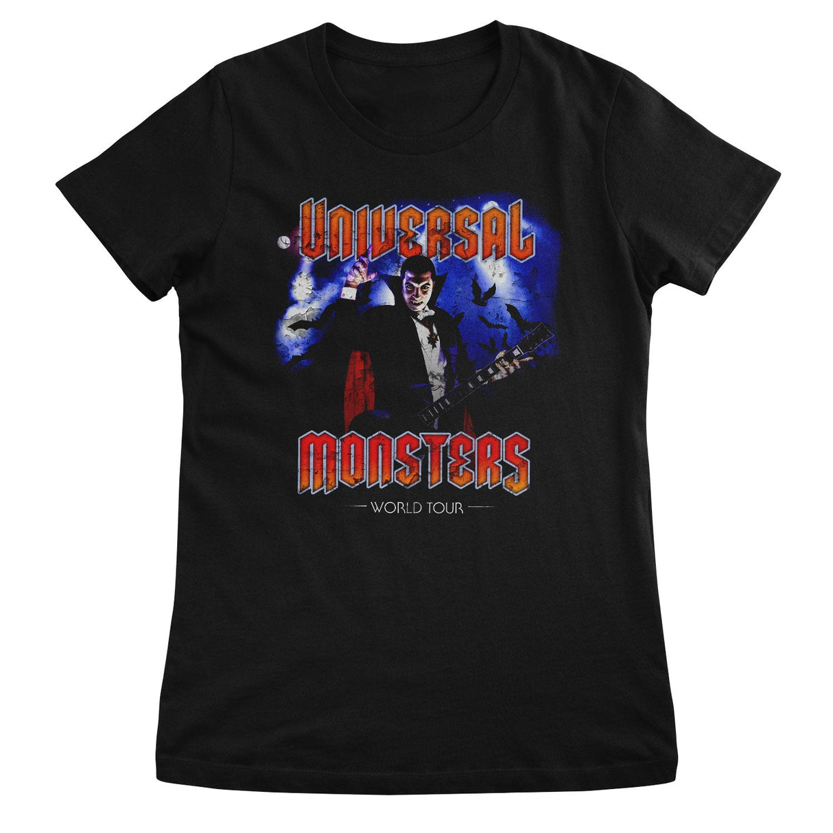 Universal Monsters World Tour - Dracula Girly Tee