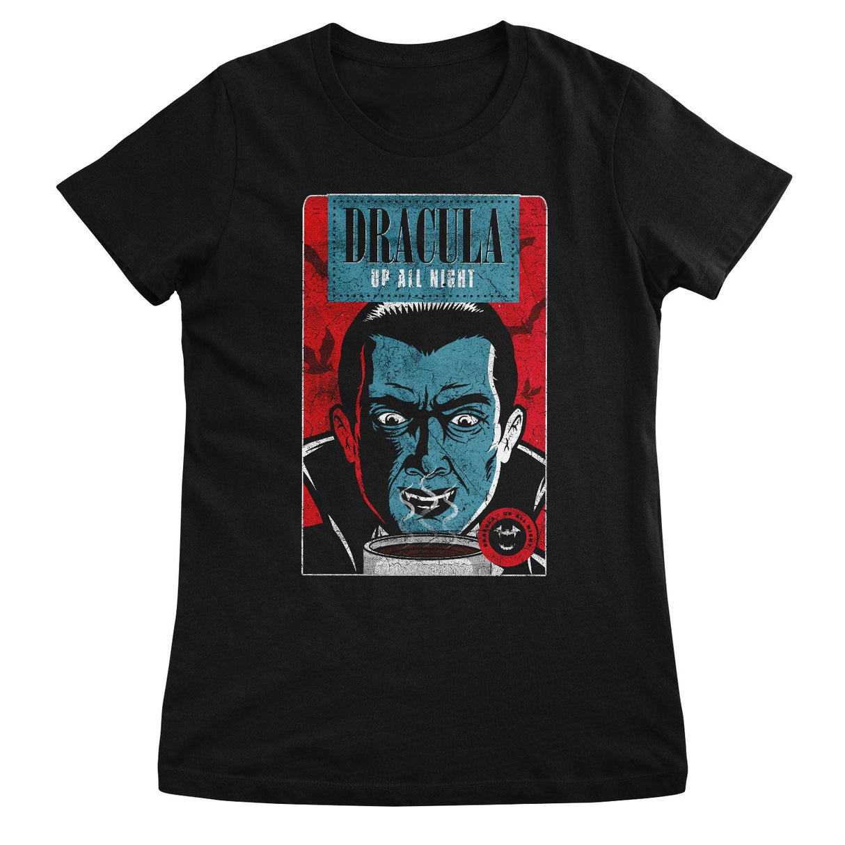Dracula Up All Night Girly Tee