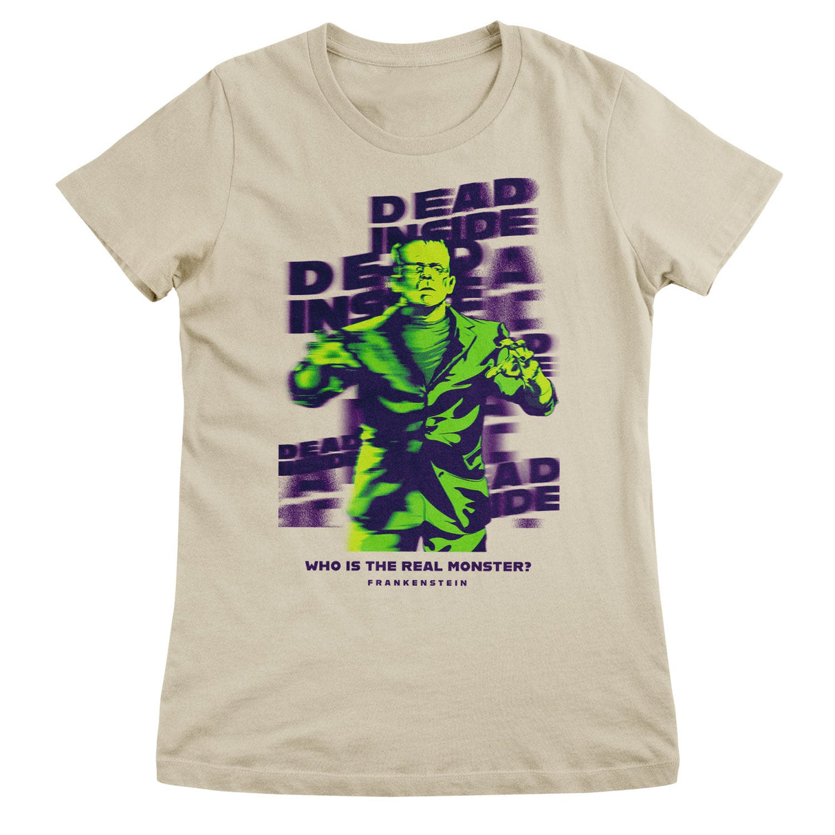 Frankenstein - The Real Monster Girly Tee