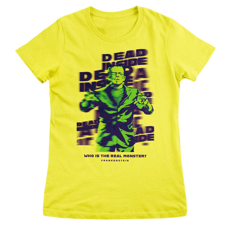 Frankenstein - The Real Monster Girly Tee