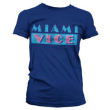 Miami Vice Distressed Logo Girly T-Shirt