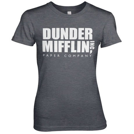 Dunder Mifflin Inc. Logo Girly Tee