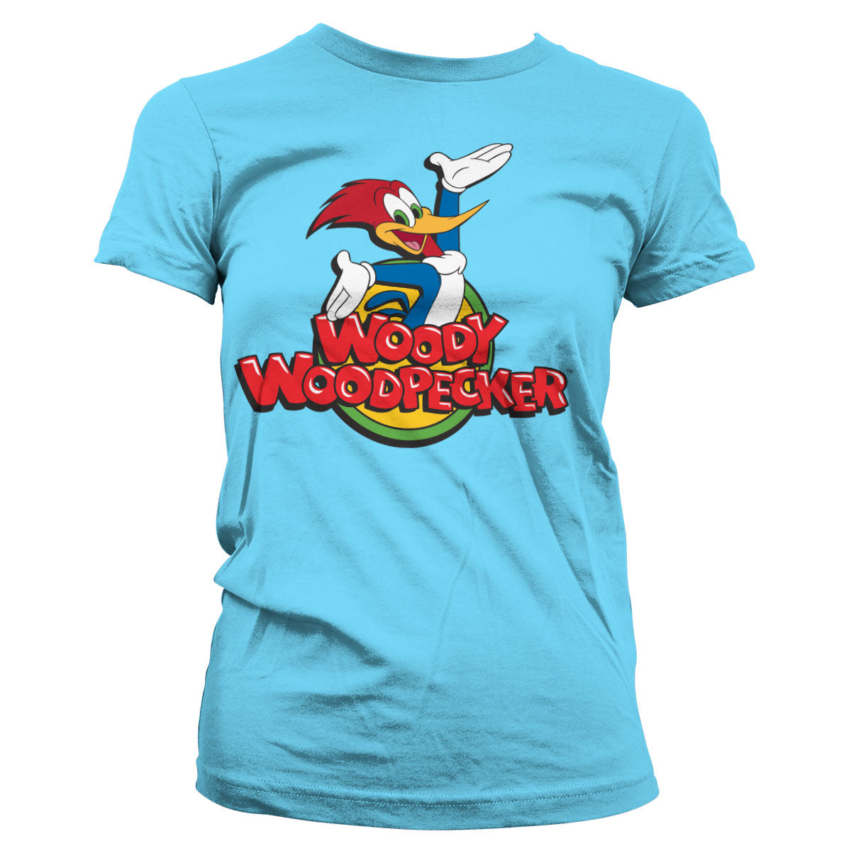 Woody Woodpecker Classic Logo Girly Tee