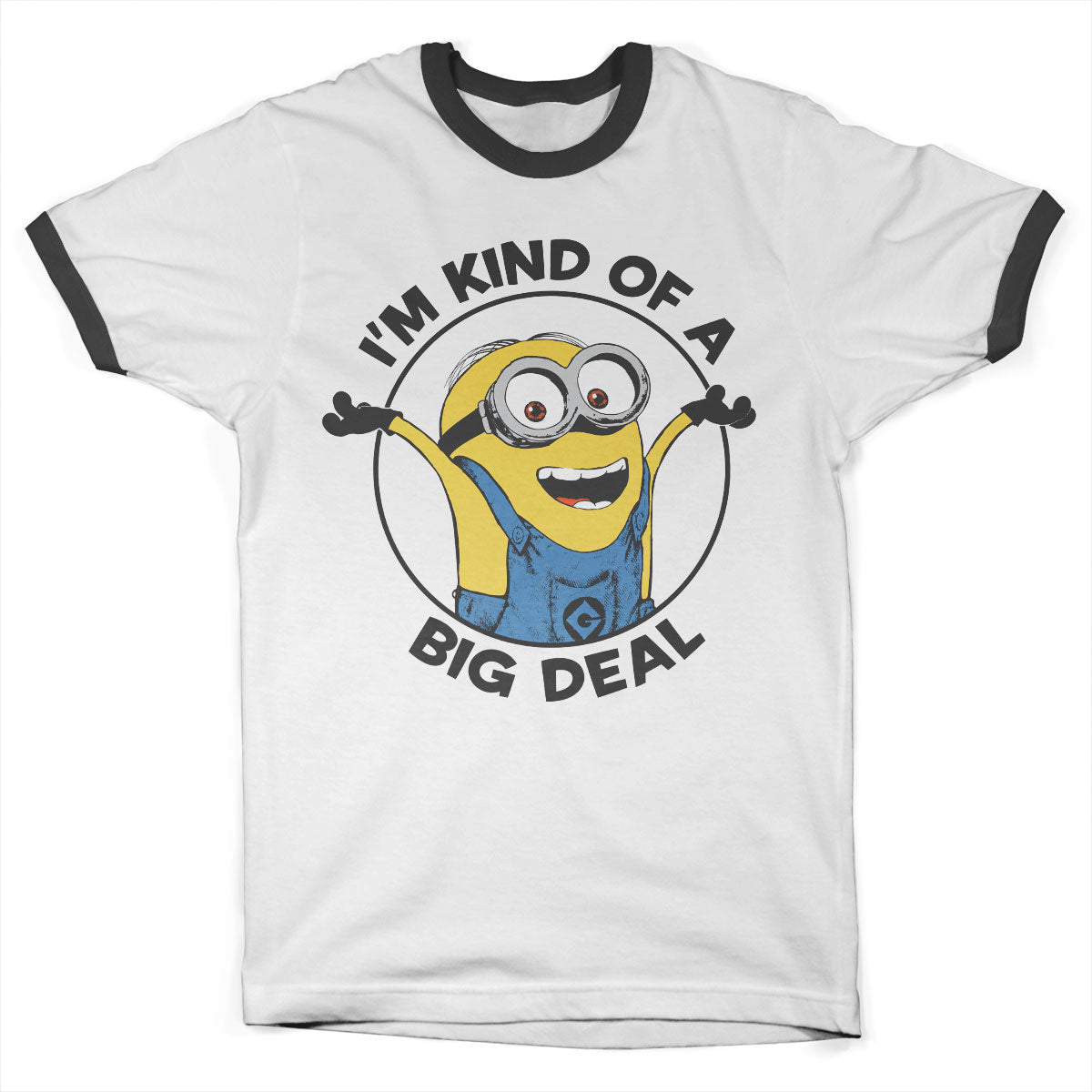 Minions - I'm Kind Of A Big Deal Ringer Tee