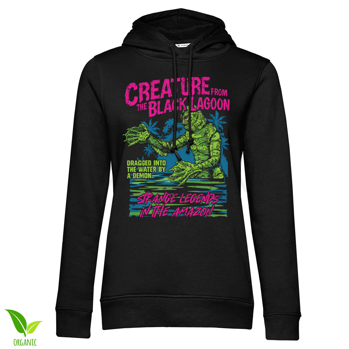 The Creature From The Black Lagoon Girly Hoodie