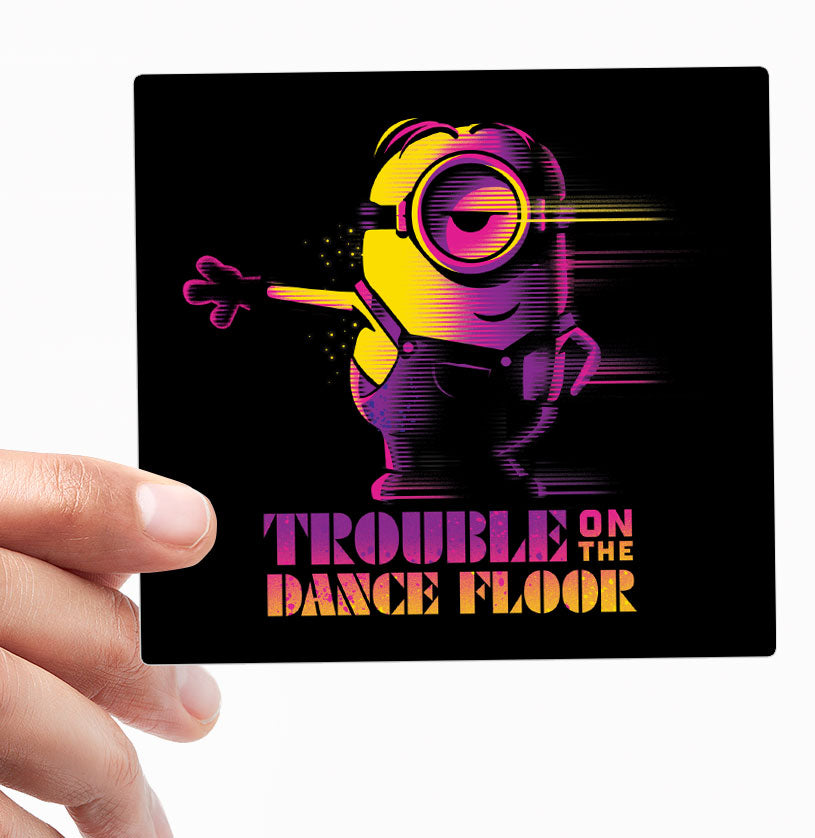 Trouble On The Dance Floor Sticker