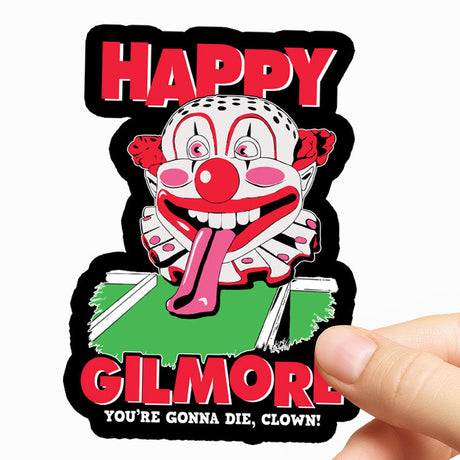 Happy Gilmore Clown Sticker