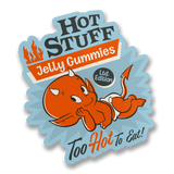 Hot Stuff Jelly Gummies Sticker