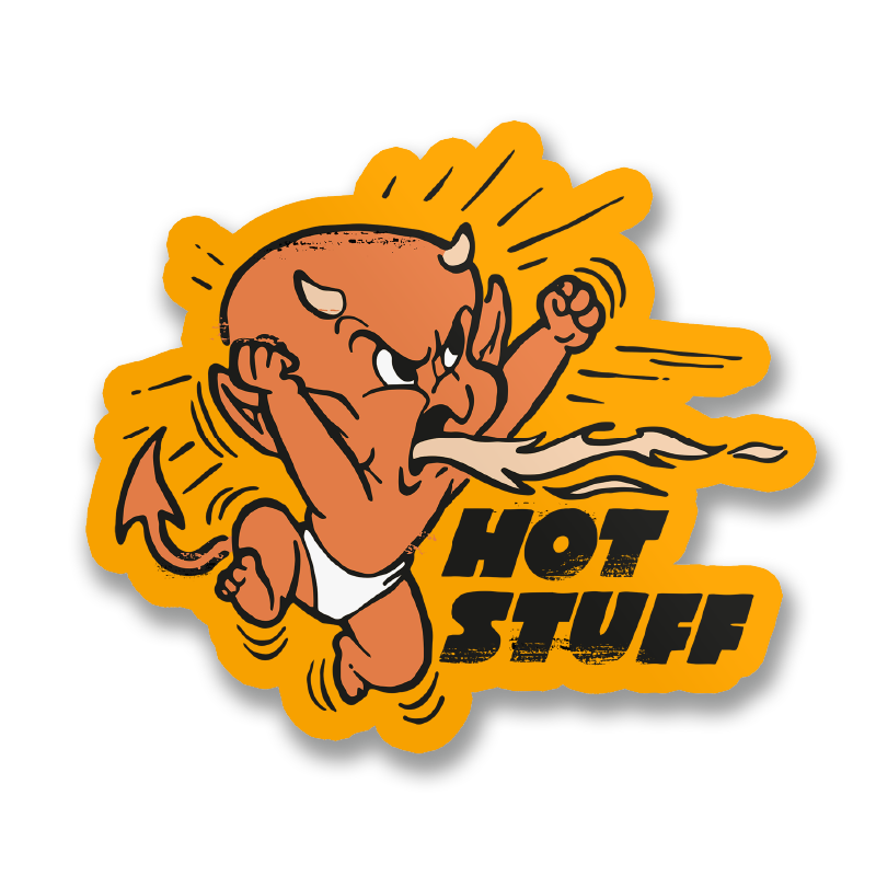 Hot Stuff Sticker