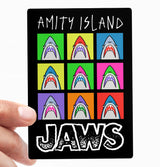 Colorful JAWS Sticker