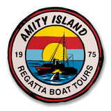 Amity Island Regatta Boat Tours Sticker