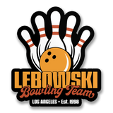 The Big Lebowski Bowling Team Sticker