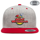 Woody Woodpecker Classic Logo Premium Snapback Cap