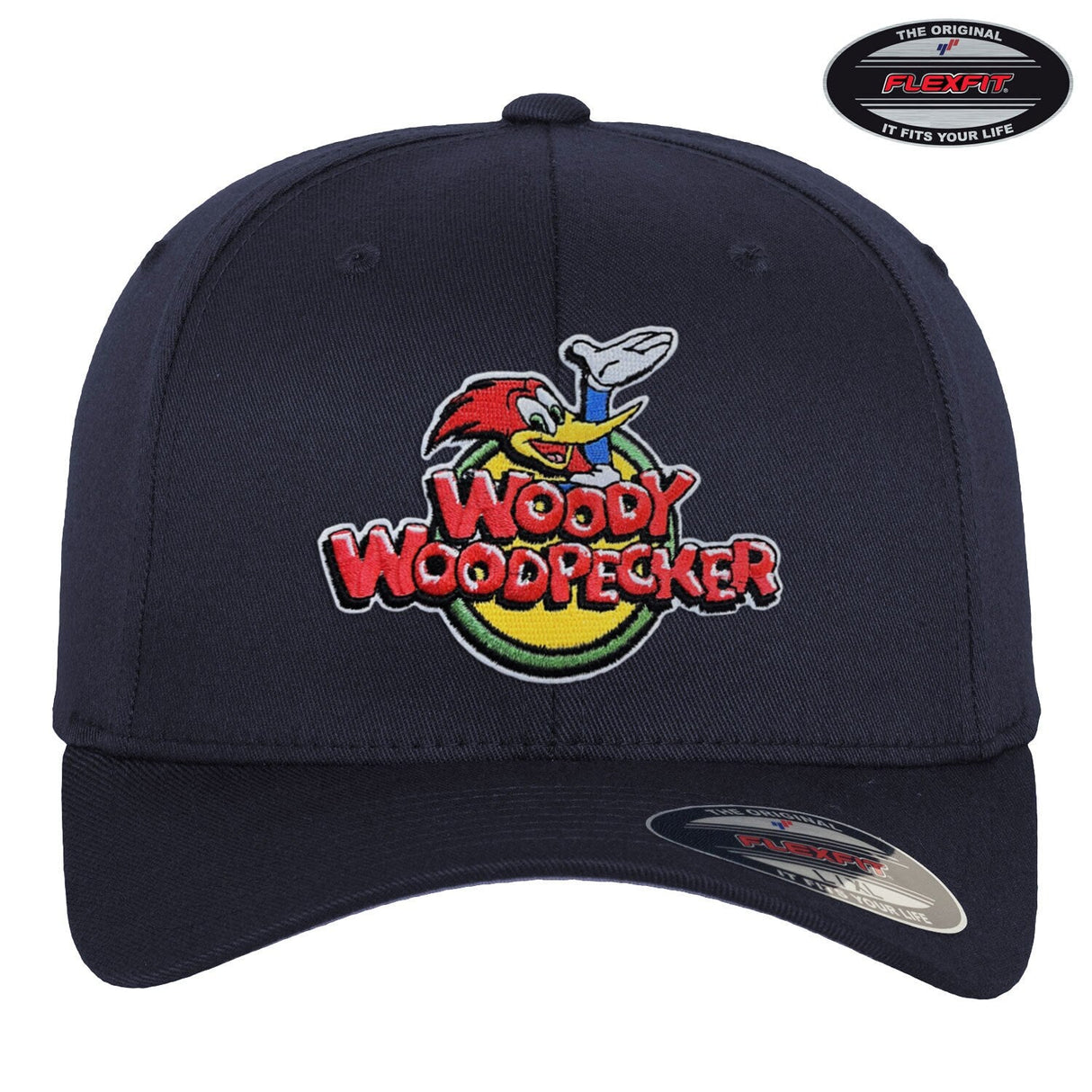 Woody Woodpecker Classic Logo Flexfit Cap