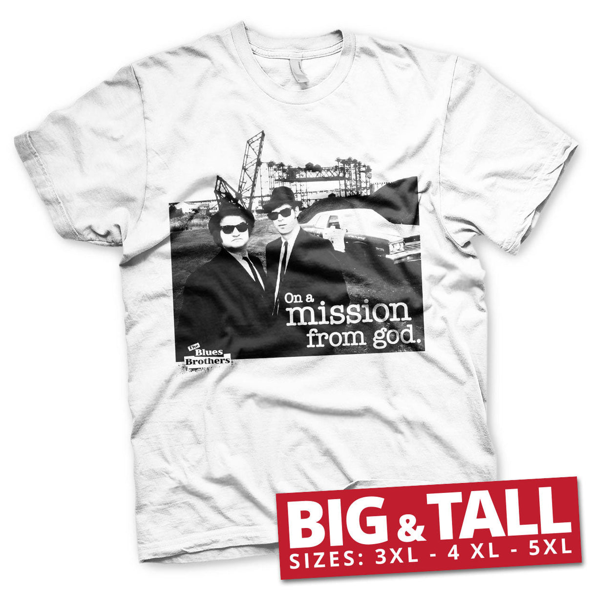 Blues Brothers Photo Big & Tall T-Shirt