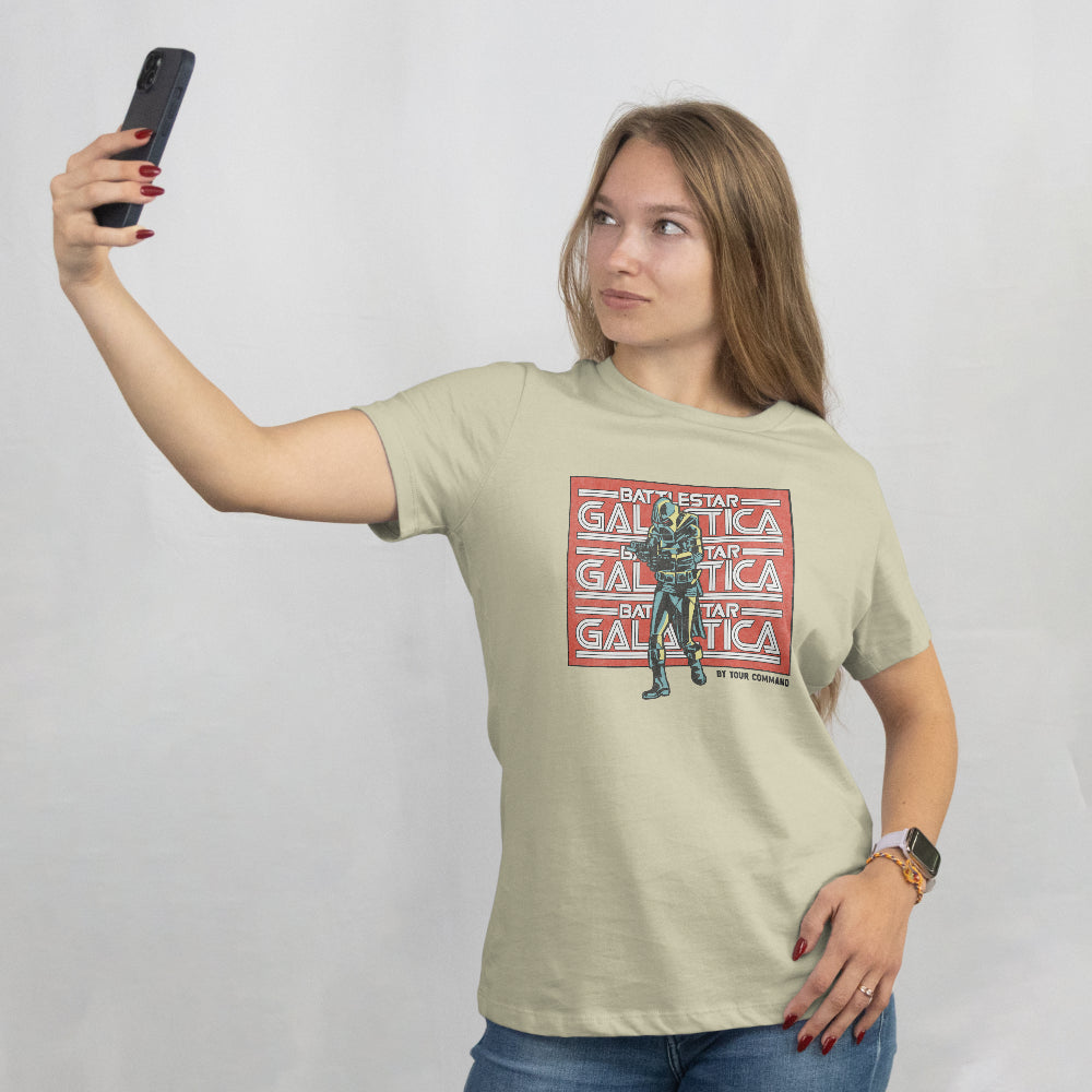 Battlestar Galactica  - By Your Command Girly Tee