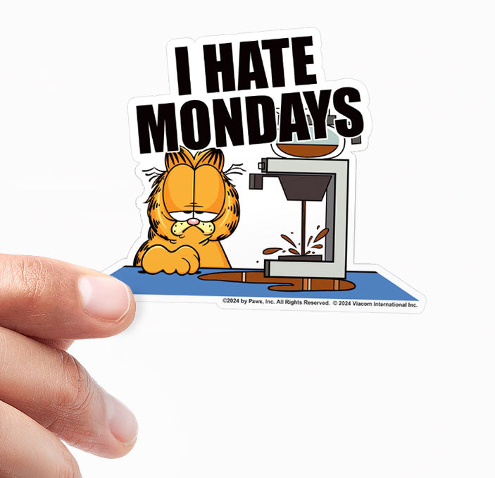 I Hate Mondays Sticker