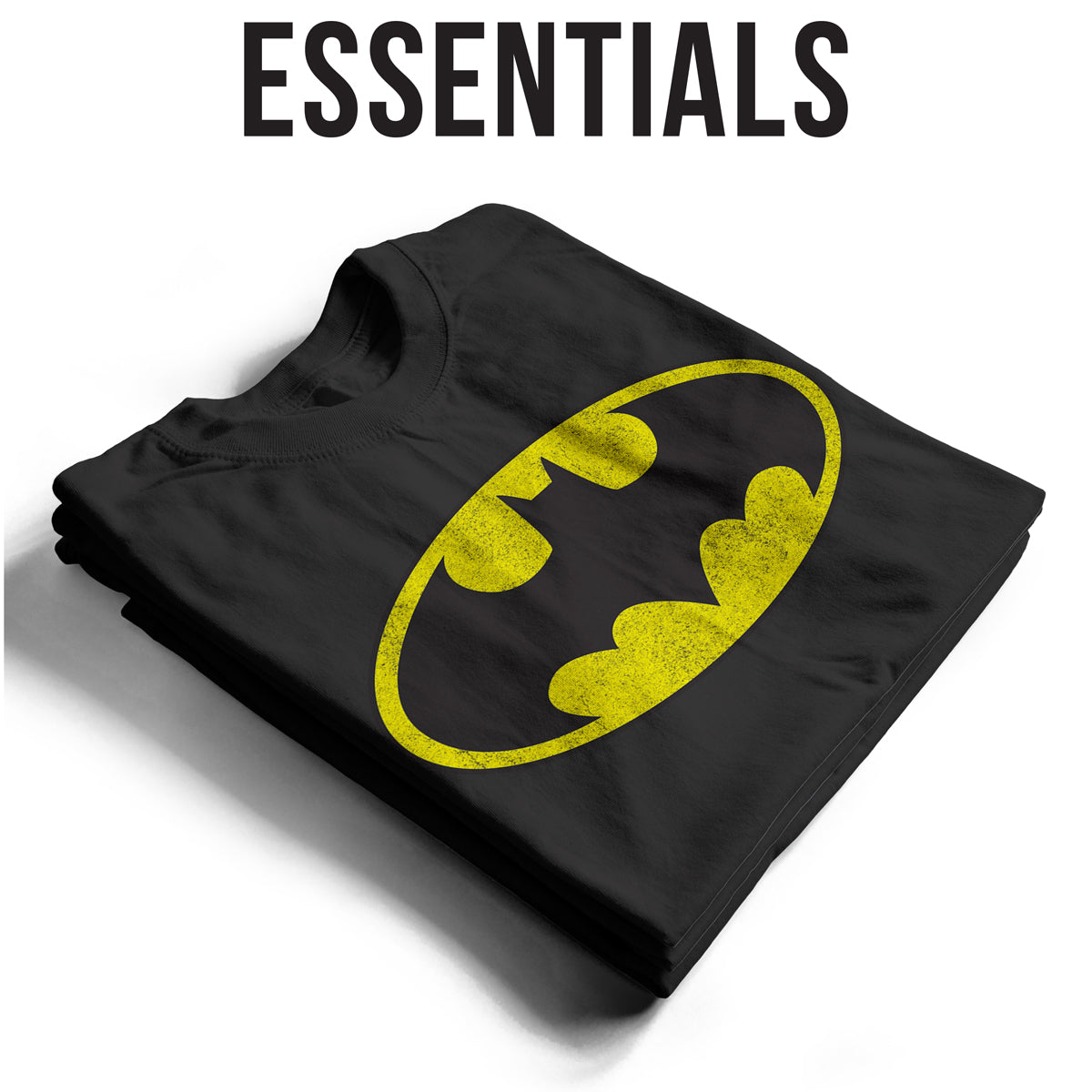 Batman Distressed Logo Bulk T-Shirt