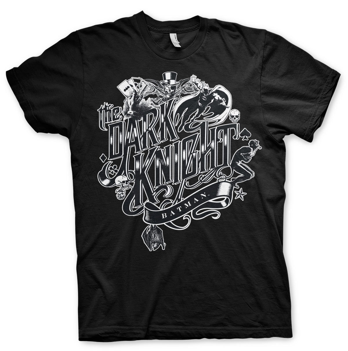 Inked Dark Knight Big & Tall T-Shirt