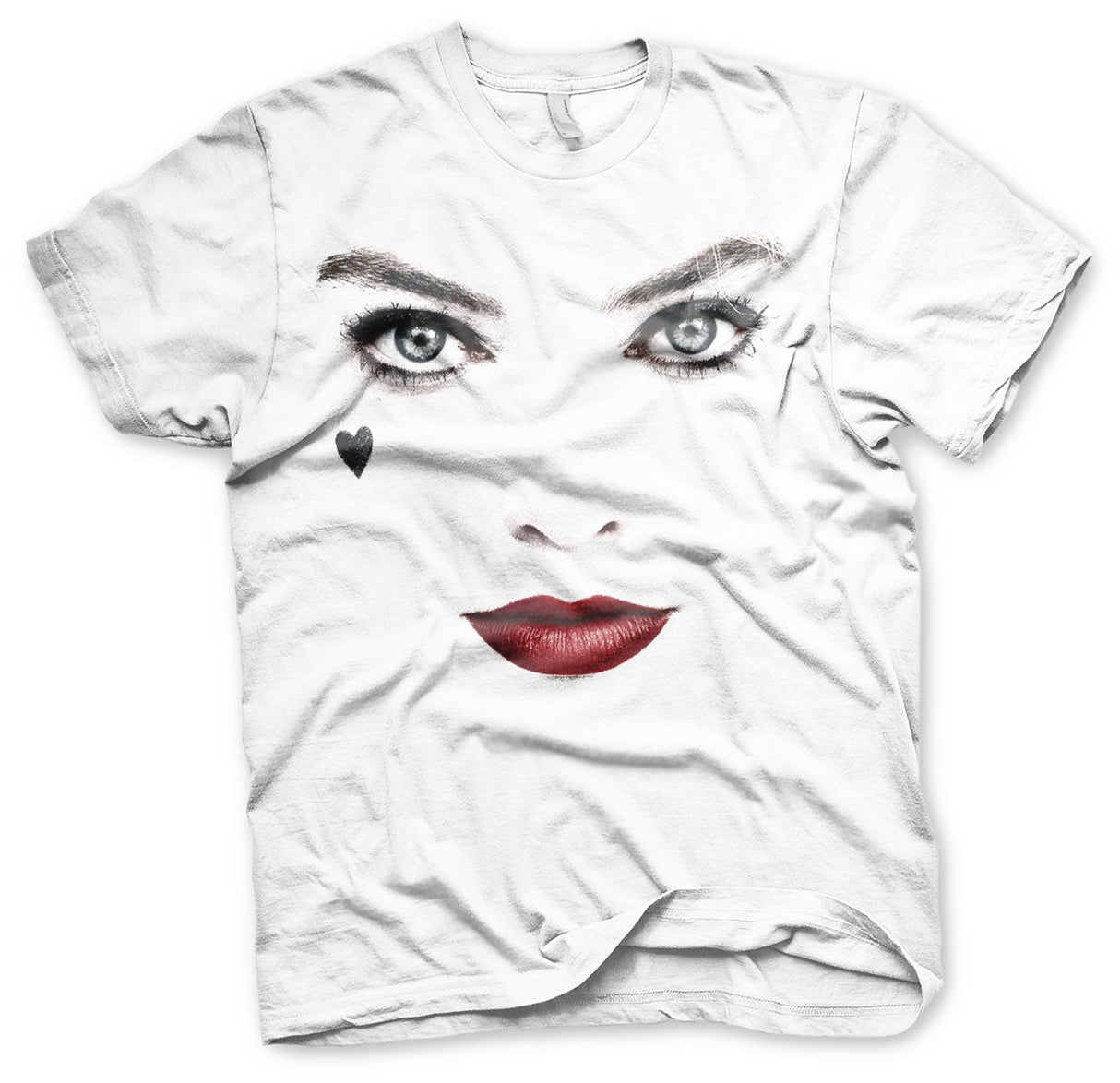 Harley Quinn Face-Up Big & Tall T-Shirt
