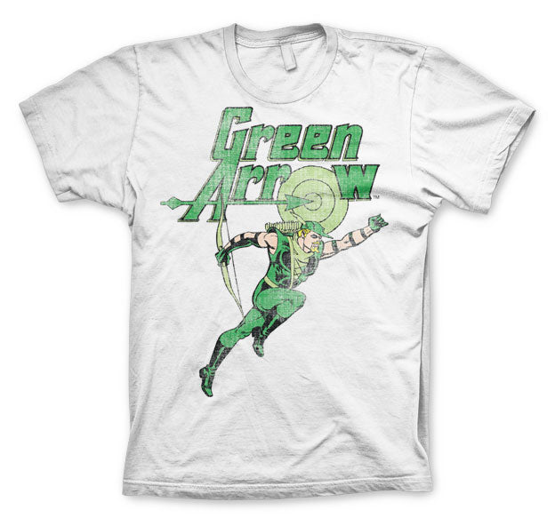 Green Arrow Distressed Big & Tall T-Shirt