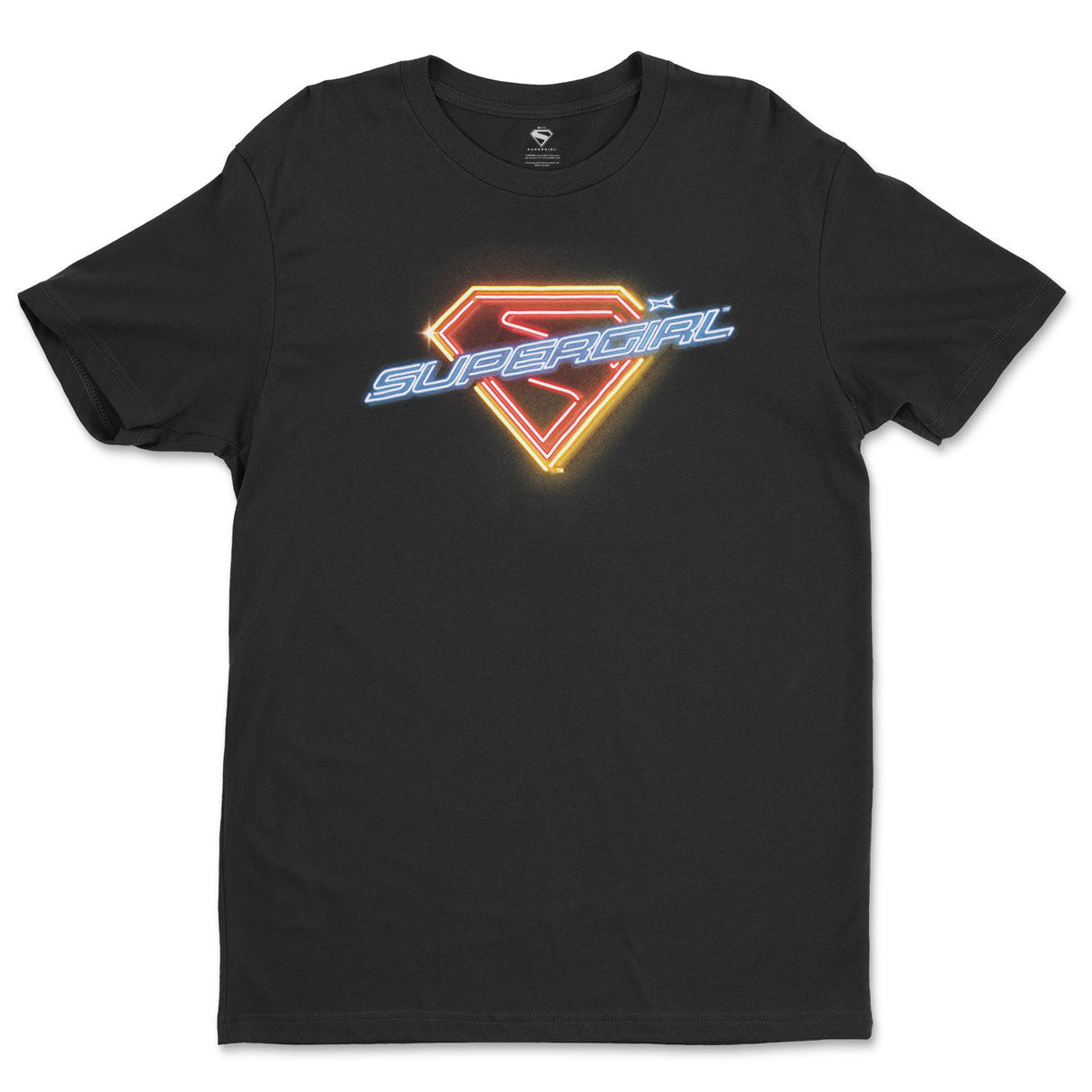 Supergirl Neon Logo T-Shirt