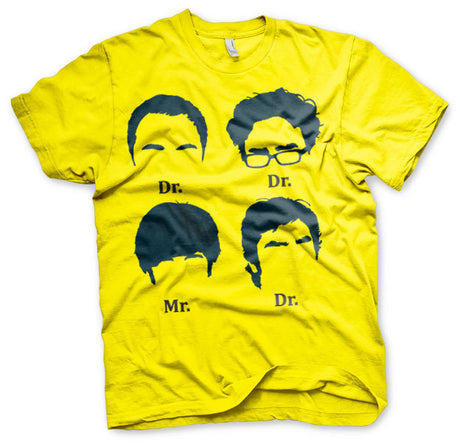 Big Bang Theory Prefix Heads T-Shirt