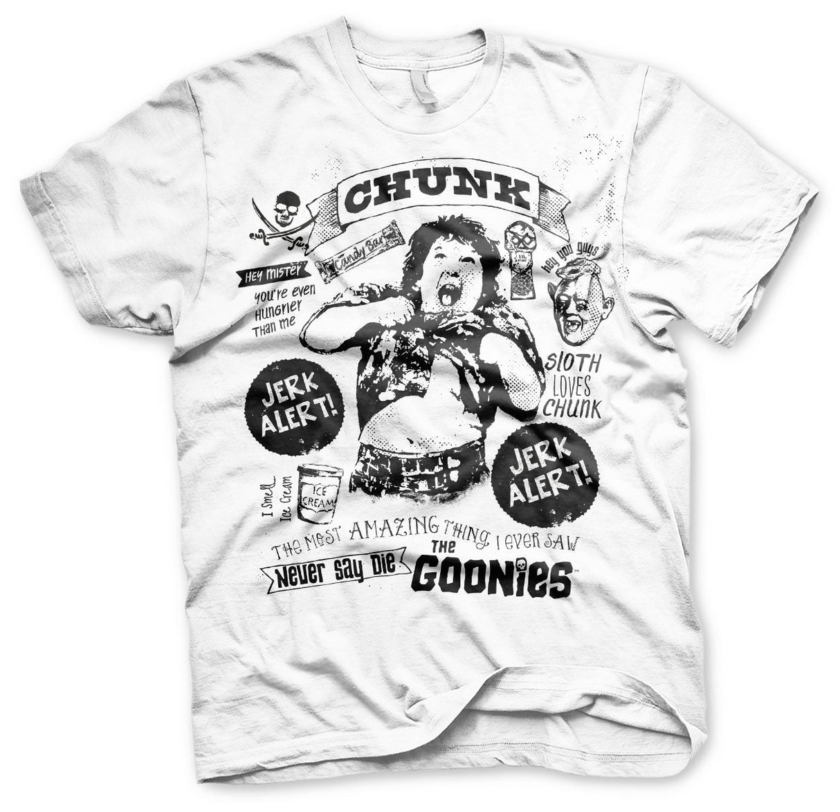 Goonies - Chunk Jerk Alert T-Shirt