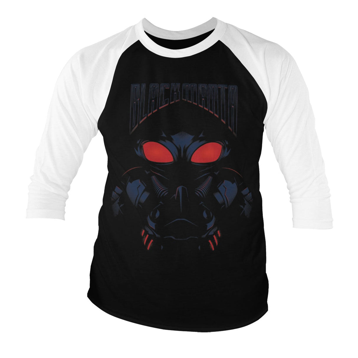 Aquaman - Black Manta Baseball 3/4 Sleeve Tee